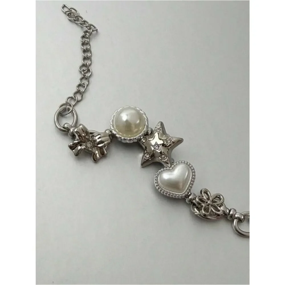 Anthropologie elegant silver